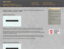Tablet Screenshot of denderapartners.com